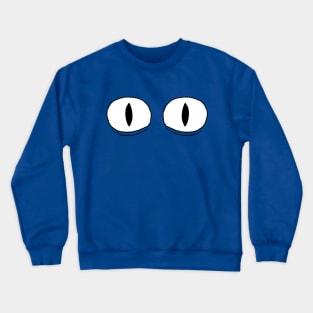 Cartoon Eyes - Surprised Face Crewneck Sweatshirt